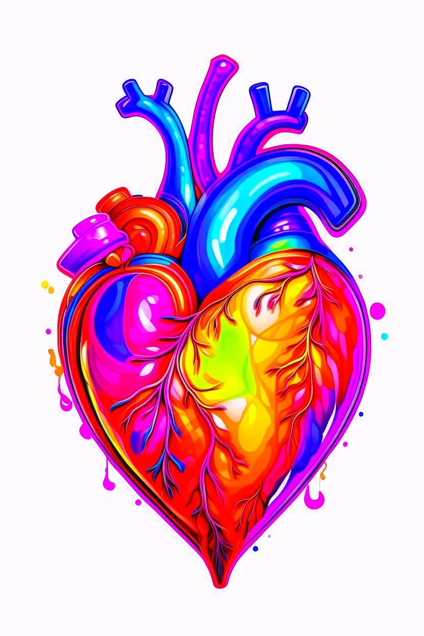 heart,isolated, disney style, artstation, vivid colors, wide angle, super highly detailed, professional digital painting, artstation, concept art, smooth, sharp focus, no blur, no dof, , cute cartoonish designs, in the style of alex ross, white background