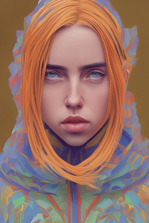 Billie Eilish, body, photorealistic, 8k