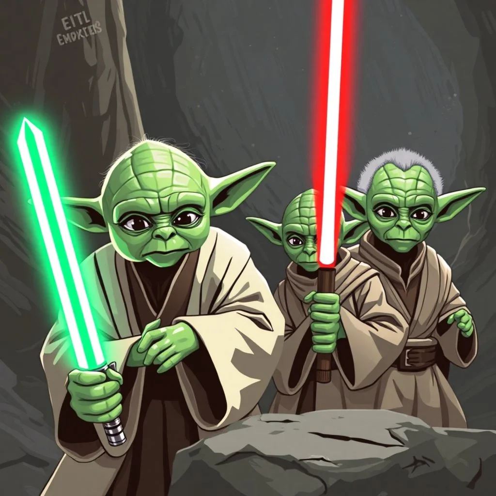 Yoda meets Vulcans.