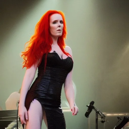 simone simons vocalist with poison ivy body