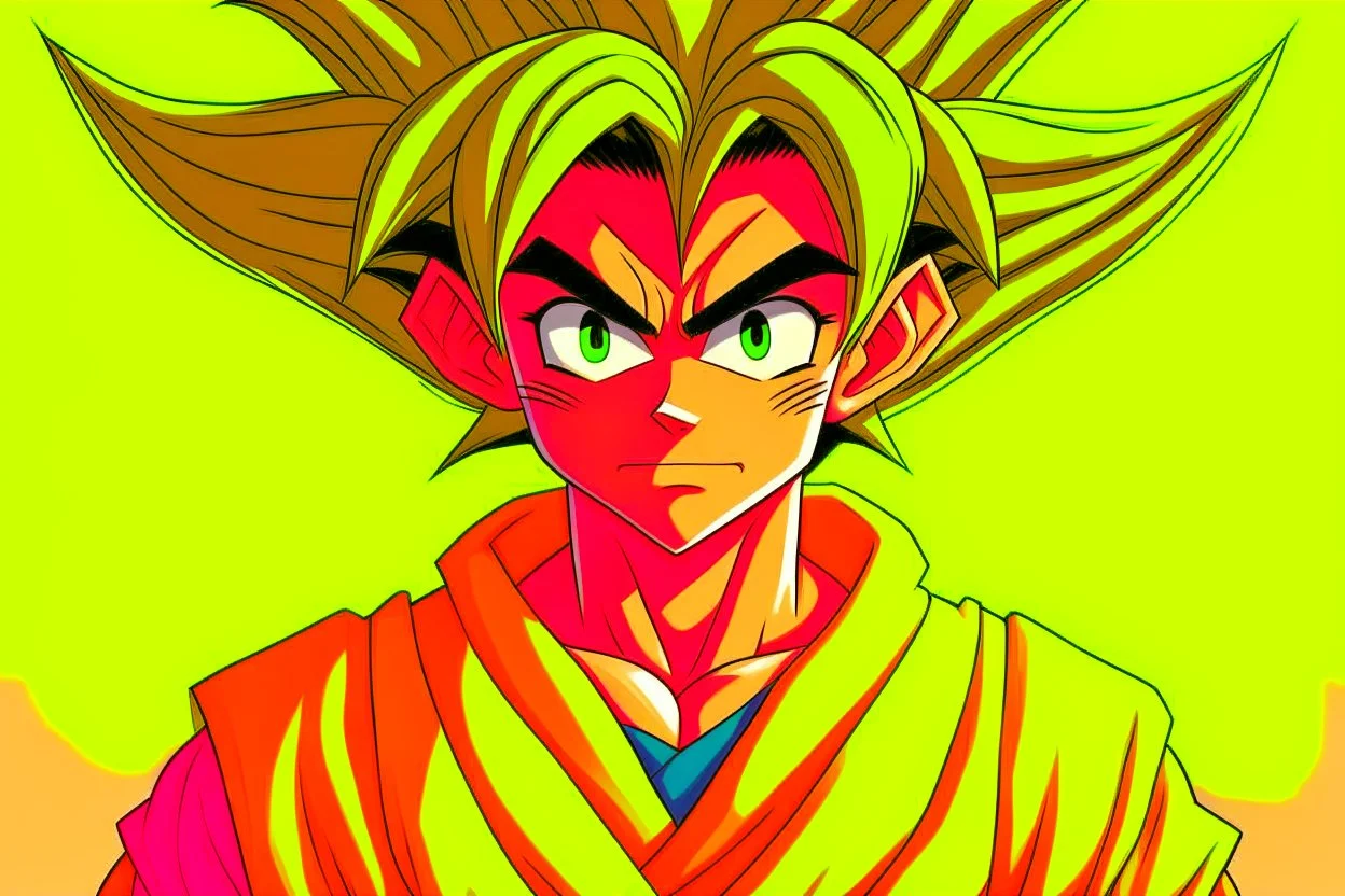 Goku as an Elf