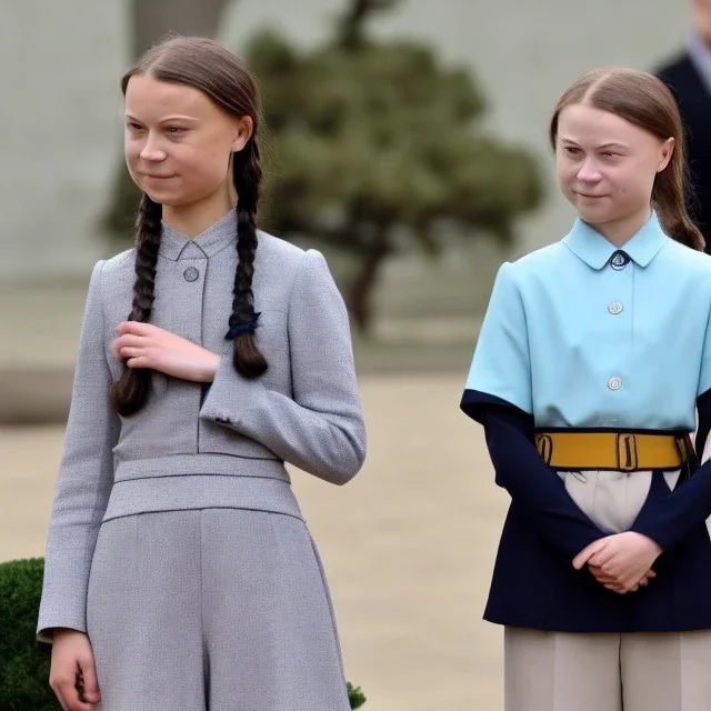  Greta Thunberg meeting with north korea leader