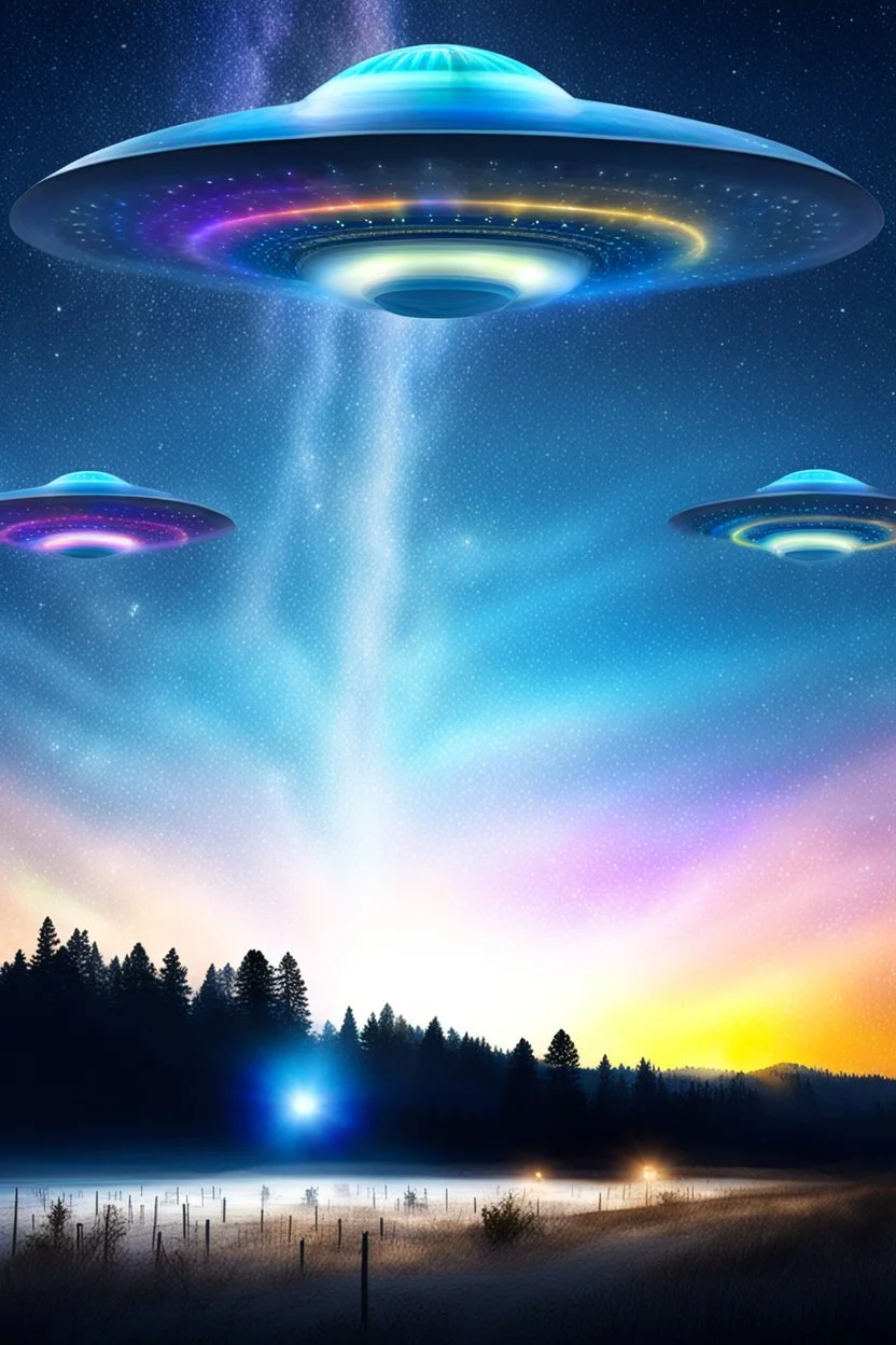 UFOS RAINBOWS