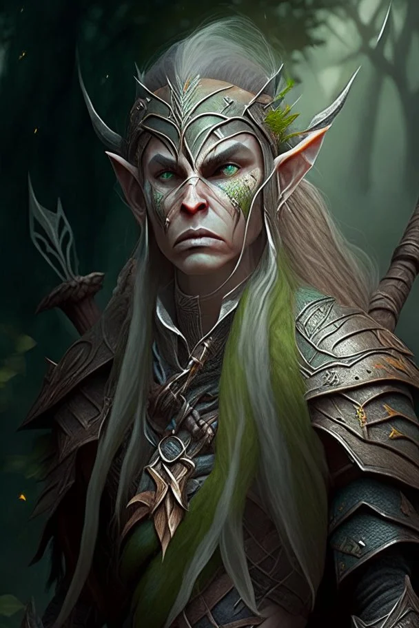 ancient elven clan warrior