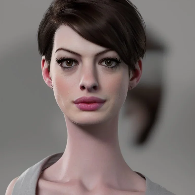 Anne Hathaway, 8k, highly detailed, realism