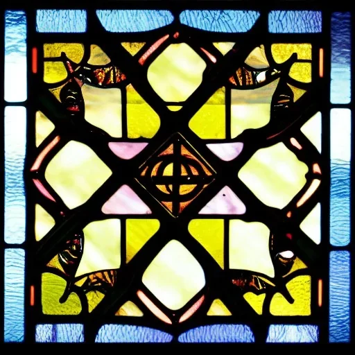 star of david in stained glass