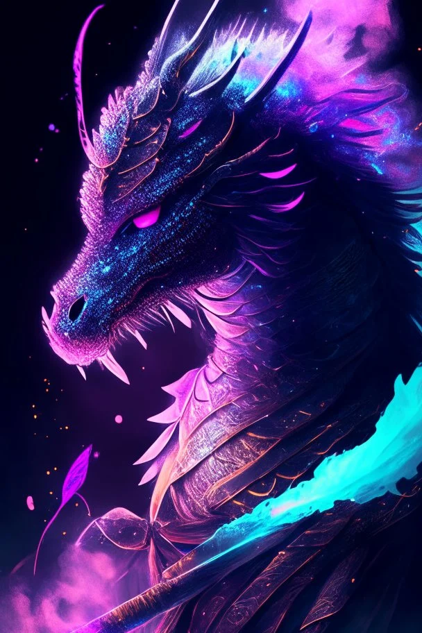 Fierce Magical dragon