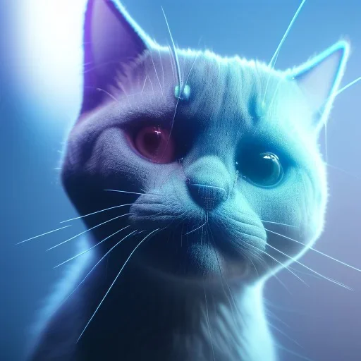 DJ cat, unreal 5, octane render, cinema4d, redshift render, hyper realistic, cenematic, vibrancy, synthwave, retouch, centered, dynamic lighting, dramatic lighting, 4k, highly detailed, attractive beautiful, realistic, epic composition, holographic,