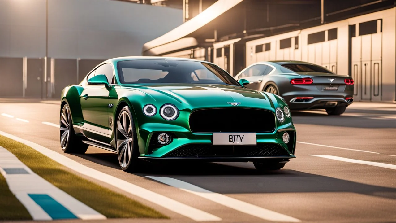 Bentley mustang, rear view, cinematic, luxurious --chaos 80 --ar 16:9 --style raw --stylize 700