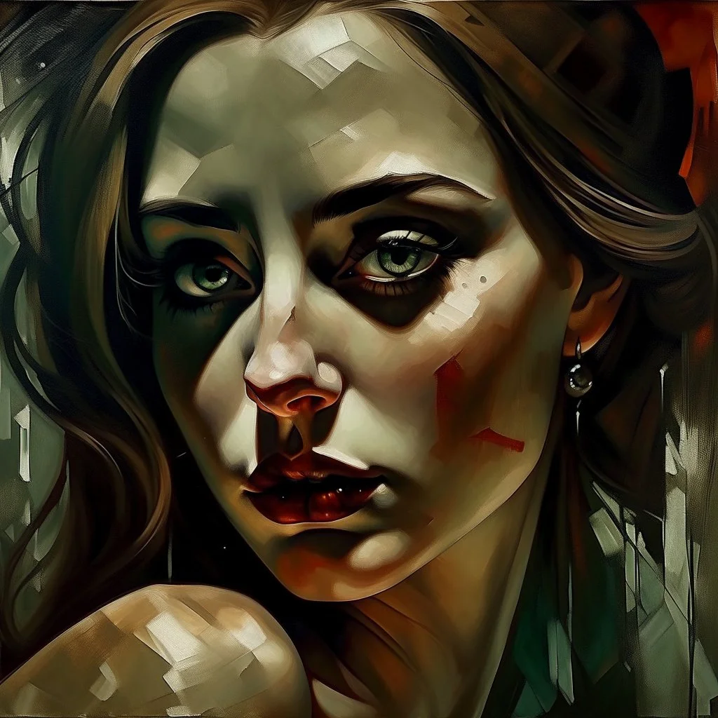 woman. Orphism