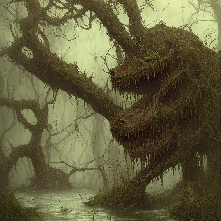 swamp nightmare creature