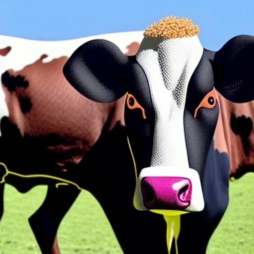 joe biden as a cow