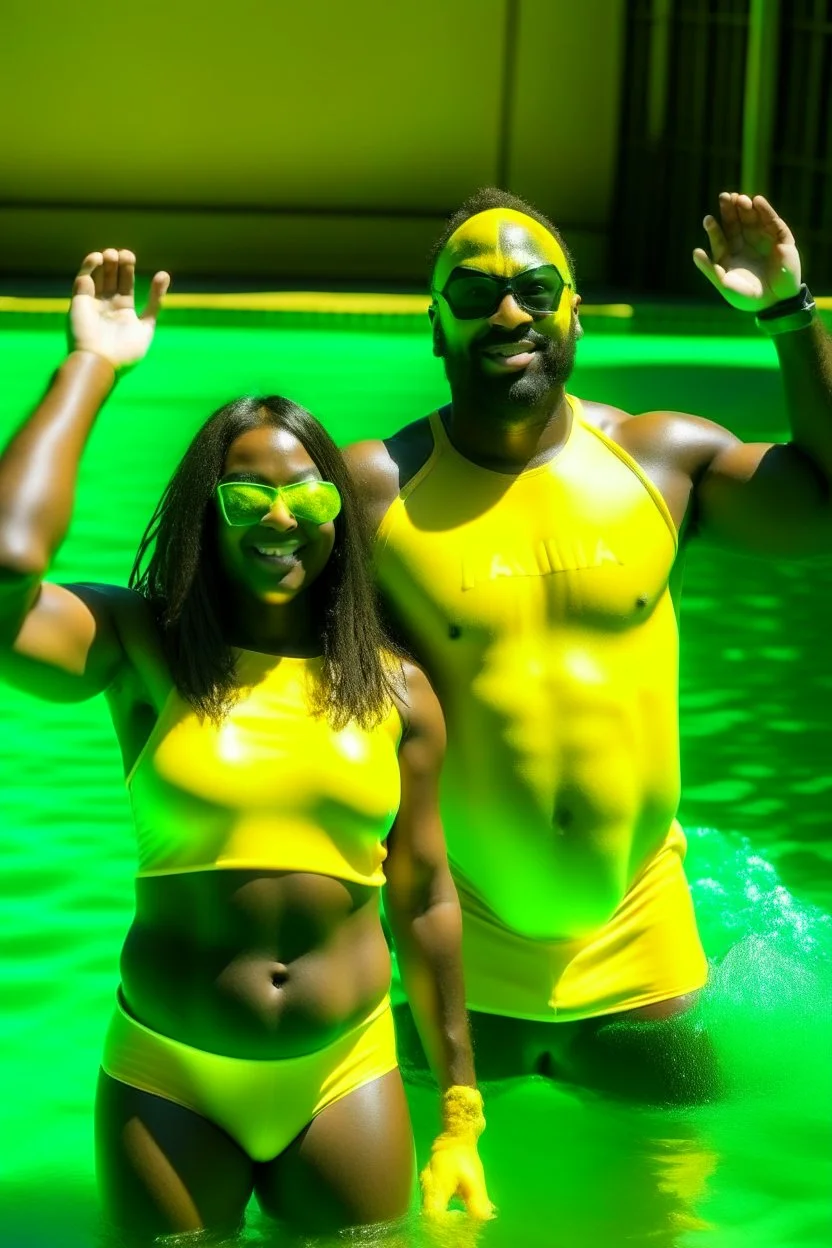 Yellow, shehulk, this Is us, swimming