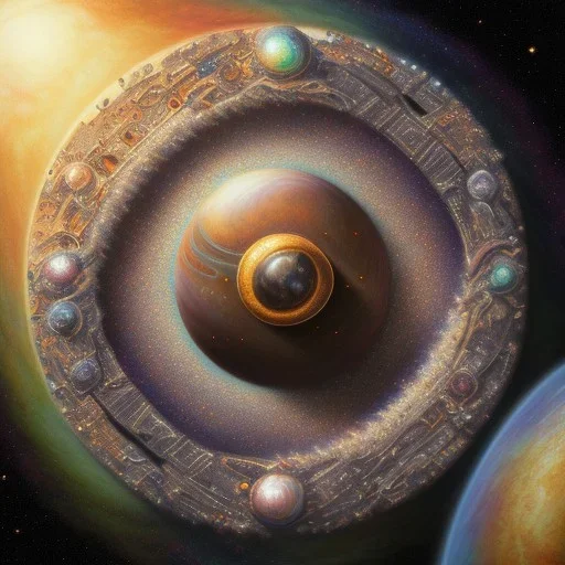 3d cosmos, galaxy Milky Way, jewel, precious stones, shiny, beautiful rich and destroyed planet, detailed yin and yang symbol, shiny, intricate, gorgeous, ultrafine detail, hyperrealism, trending on artstation, sharp focus, intricate details, highly detailed, by greg rutkowski, glowing, glitter, complementary colours