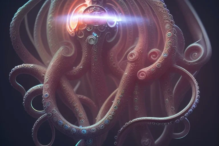 spiritual tentacles wrapping over people's memories