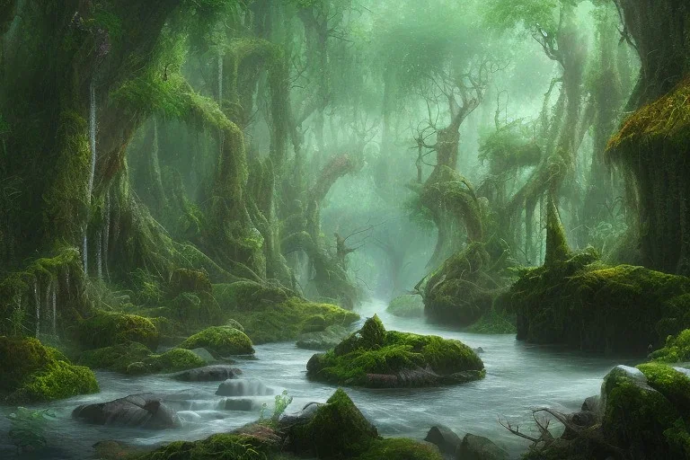 RIVER RAIN FOREST