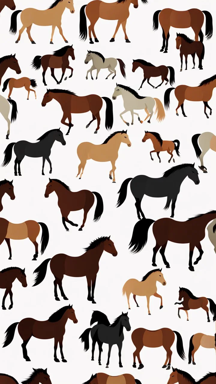 Horses collection