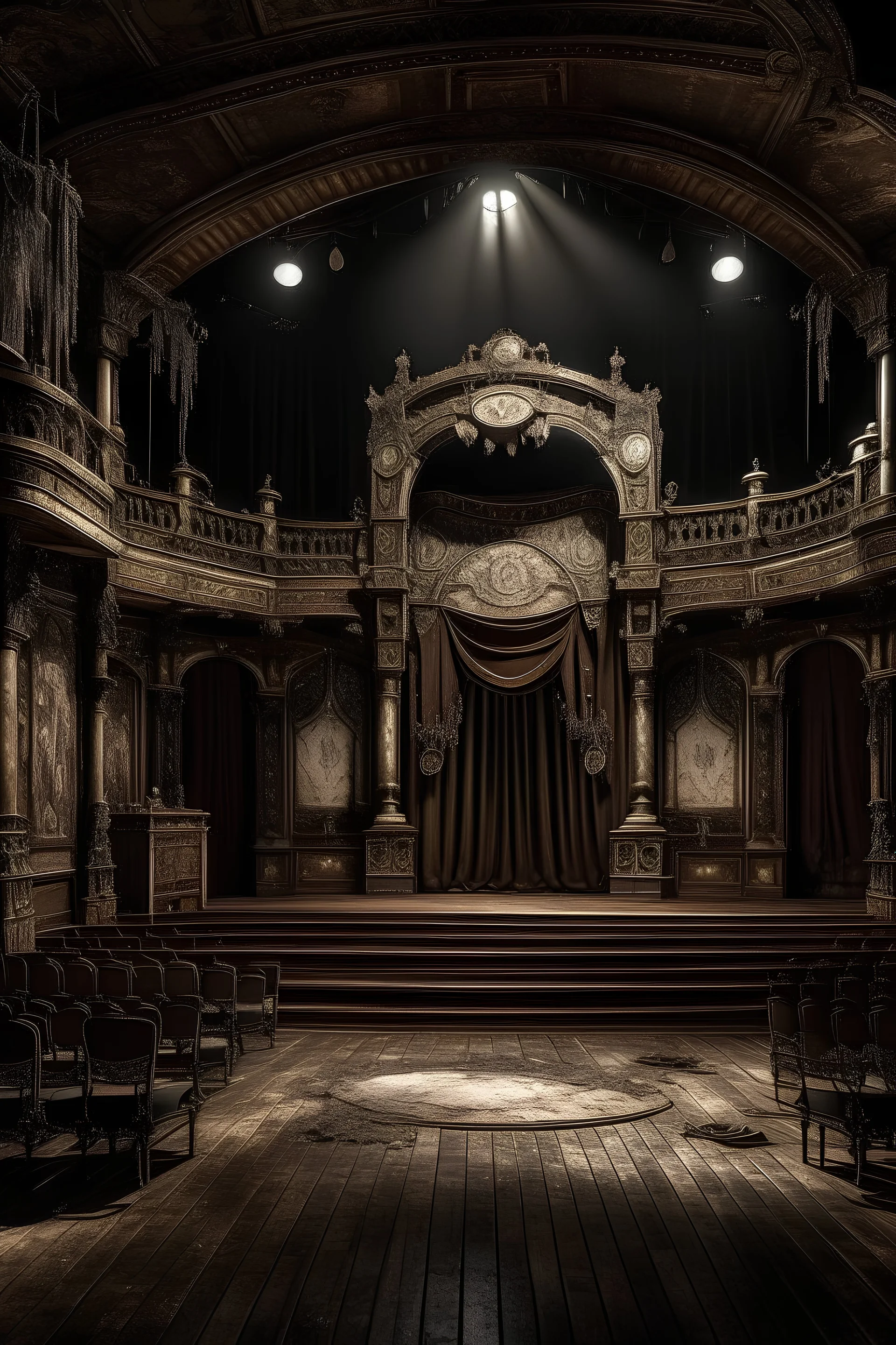 Picture of a beautiful old stage