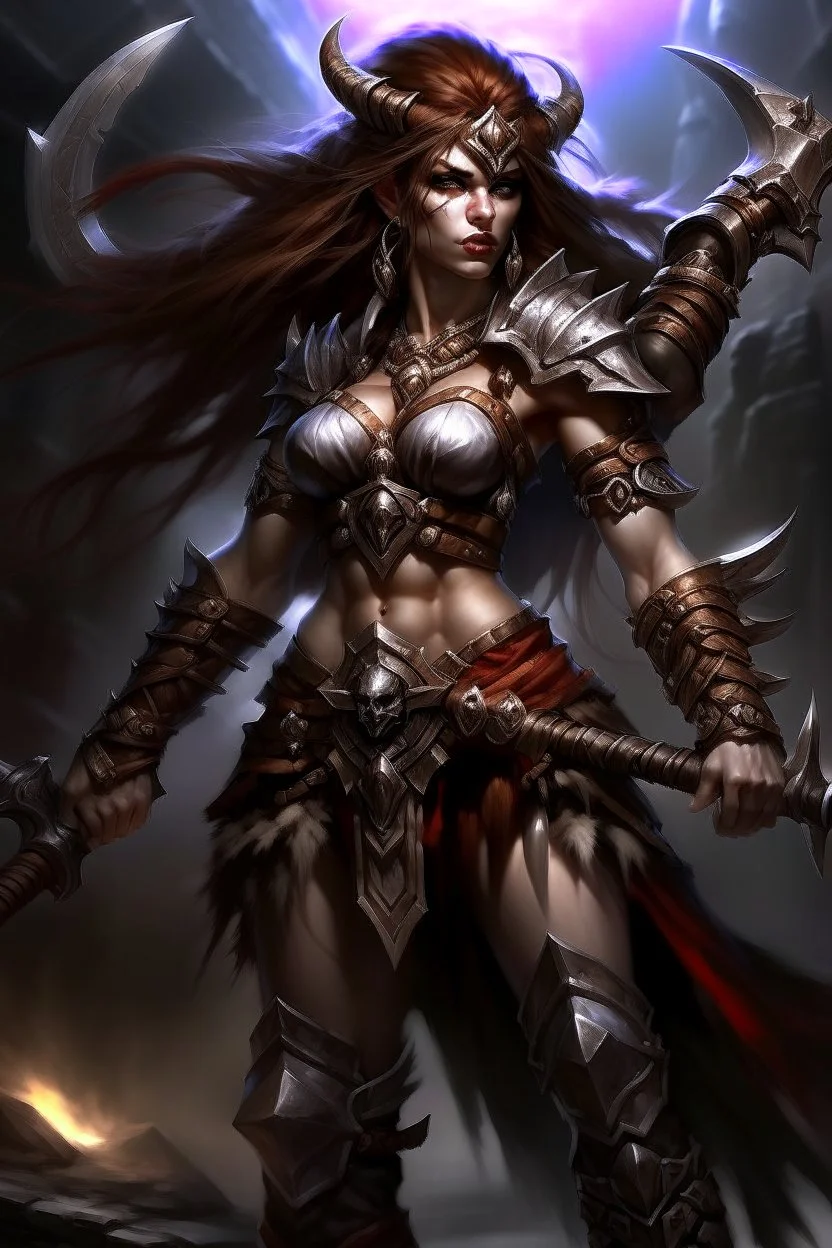 female barbarian god