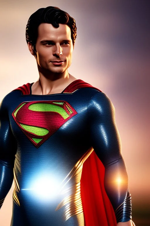 actor tom welling in a superman suit from the movie man of steel