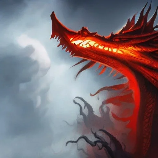 fire breathing Dragon from a song of ice and fire