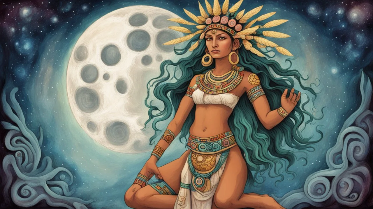 Ixchel - Goddess of the moon, fertility and childbirth