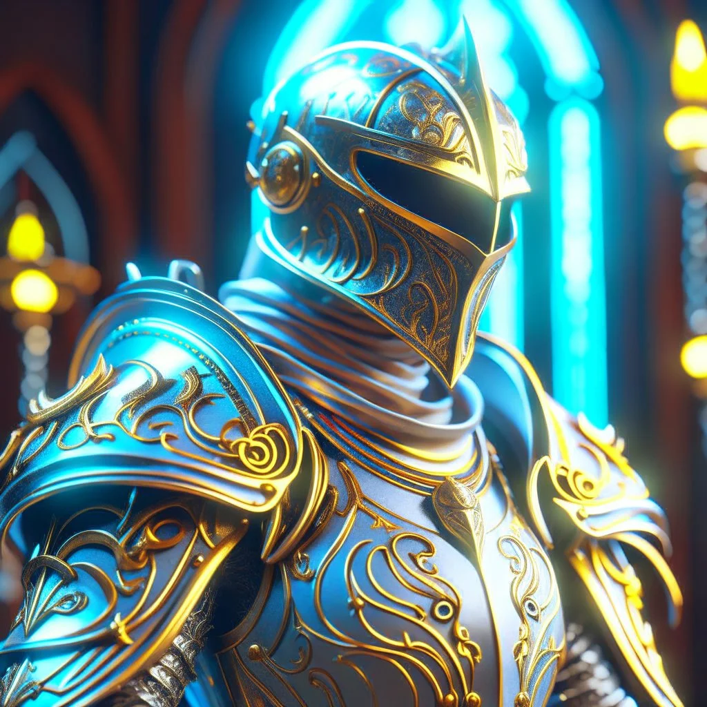 stylized knight with ornaments, epic, fantasy, intricate, hyper detailed, artstation, concept art, smooth, sharp focus, ray tracing, vibrant, photorealistic, textured, centered, 4k