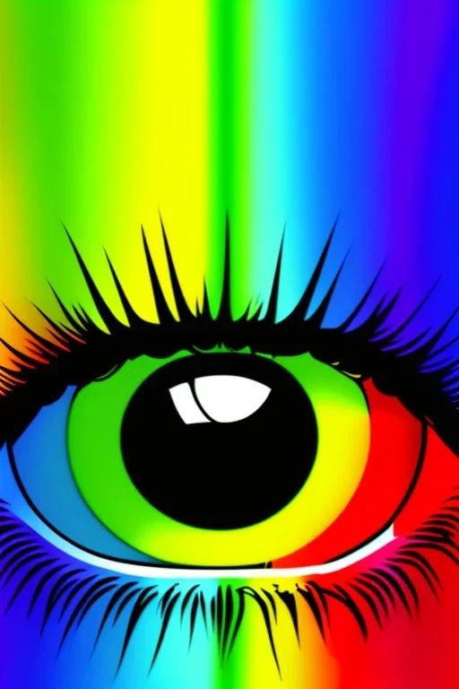 rainbow eyes