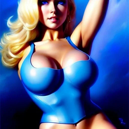 fullbody portrait 'beautiful blonde Sexy massiveboobs Cammy',wearing skintight latex suit,hyperrealistic skin,Hypewrrealistic crystal clear Blue eyes,painting by gaston bussiere, greg rutkowski, yoji shinkawa, yoshitaka amano, tsutomu nihei, donato giancola, tim hildebrandt, oil on canvas, cinematic composition, extreme detail,fit full head inside picture,32k