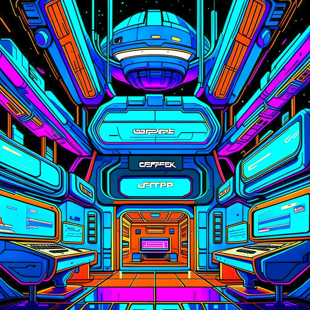 cyberpunk retro capital futuristic for comics