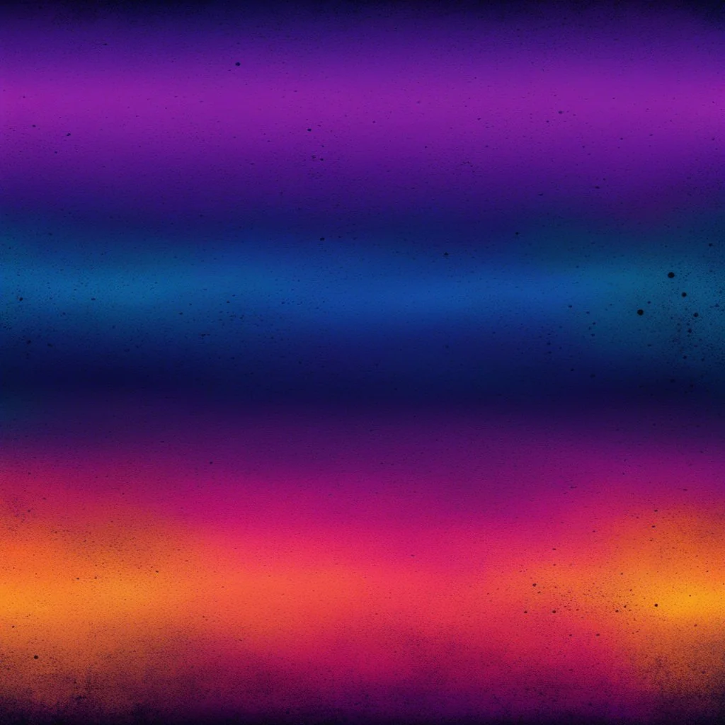 All Over Grunge Gradient [Purple, Navy-Blue, Maroon, Orange And Yellow] Neon Background.