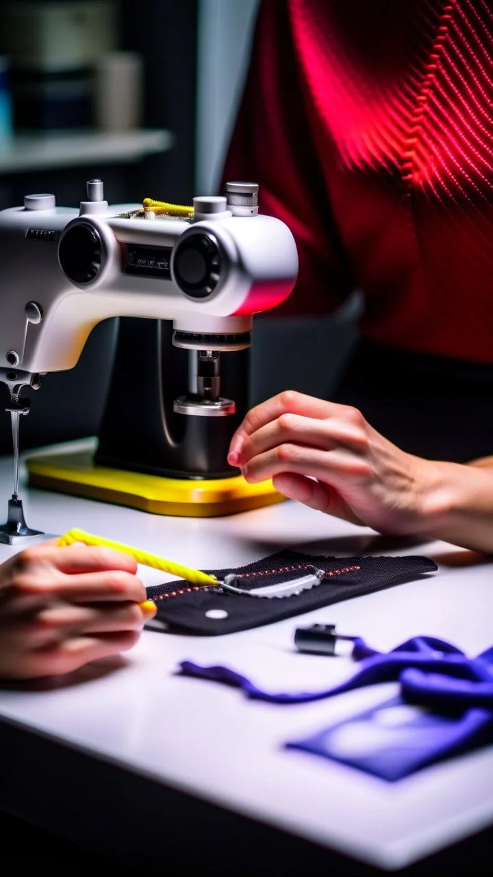 aesthetics of sewing, modern tailoring, manicures, sewing machine