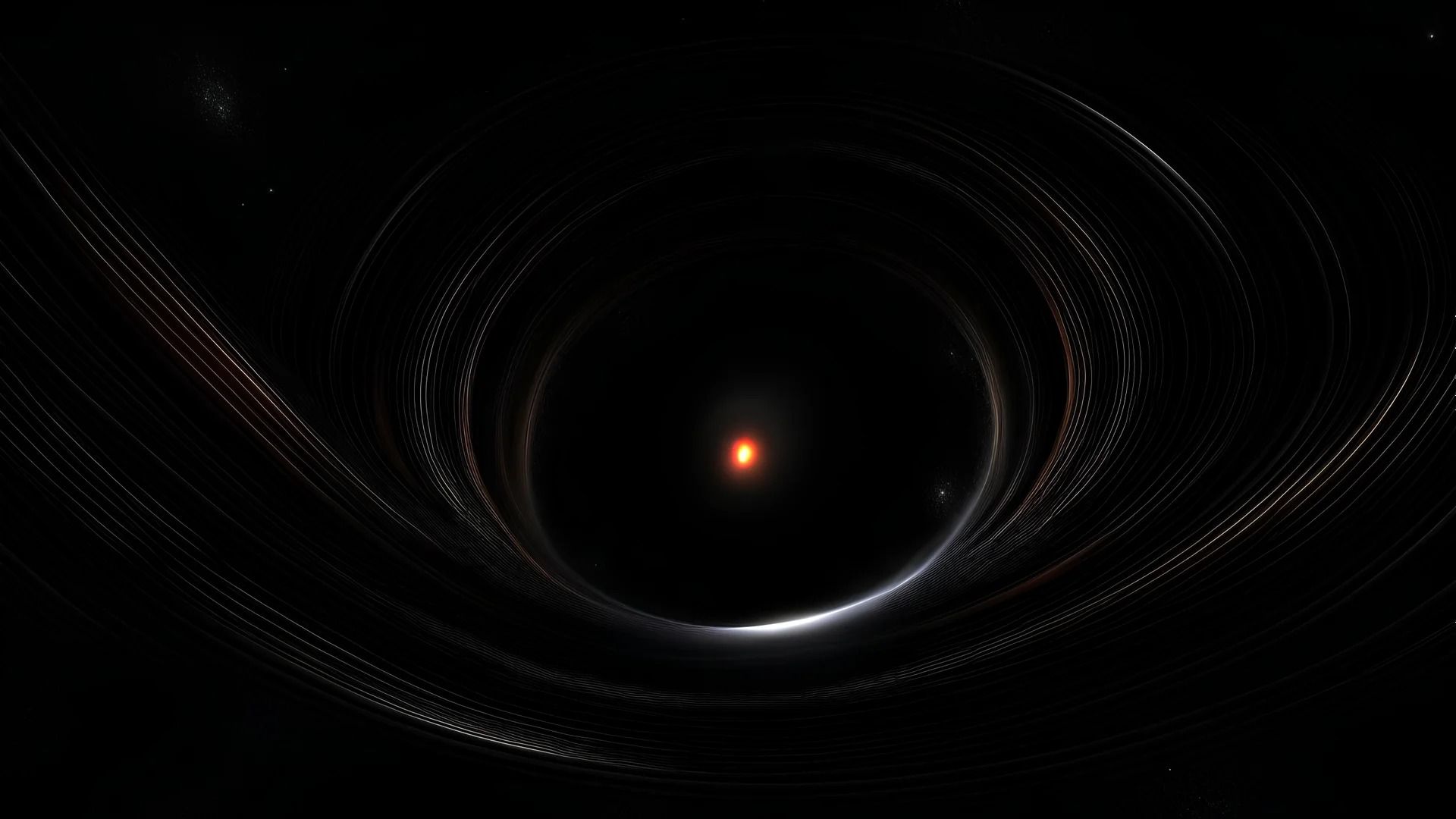 a black hole in its hypostasis.