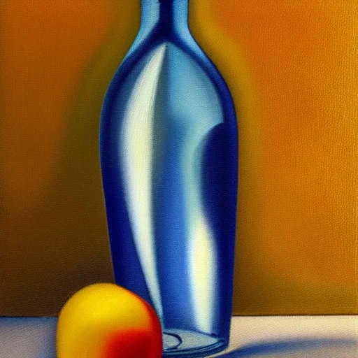 still life bottle