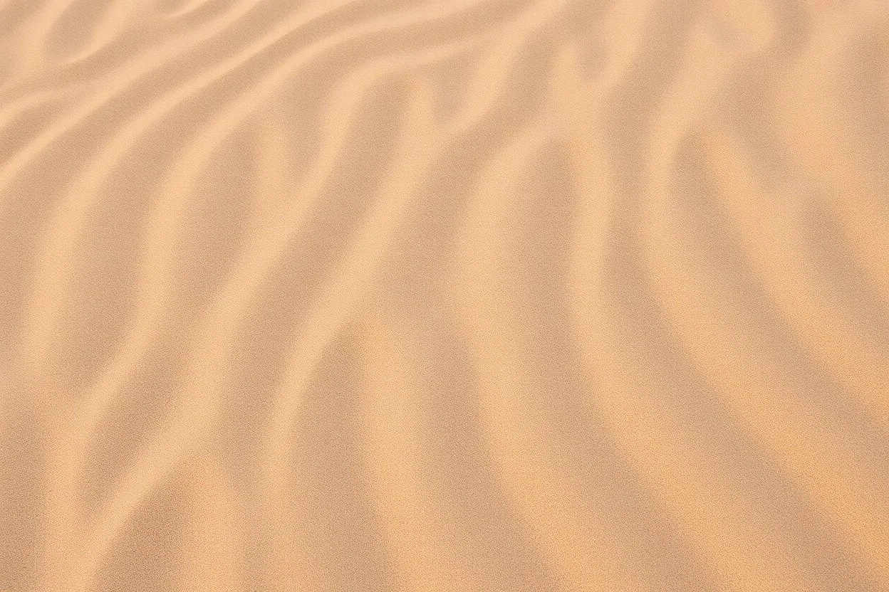 wavy beach sand