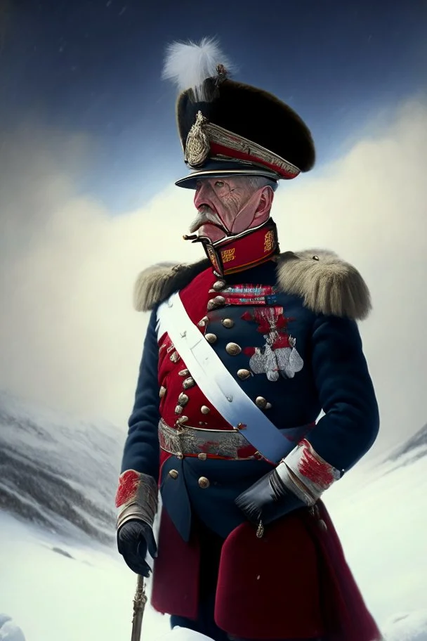 commander of victorian guards in glacial