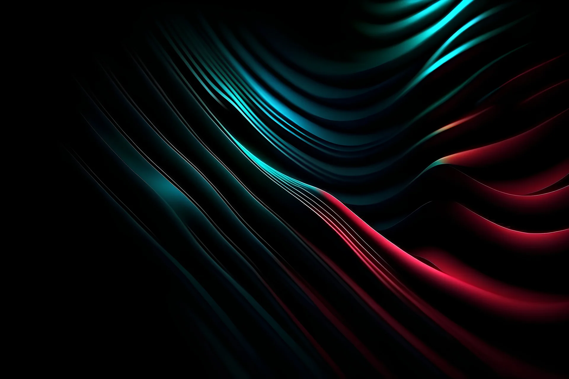 dark blurry abstract background with 3d effect
