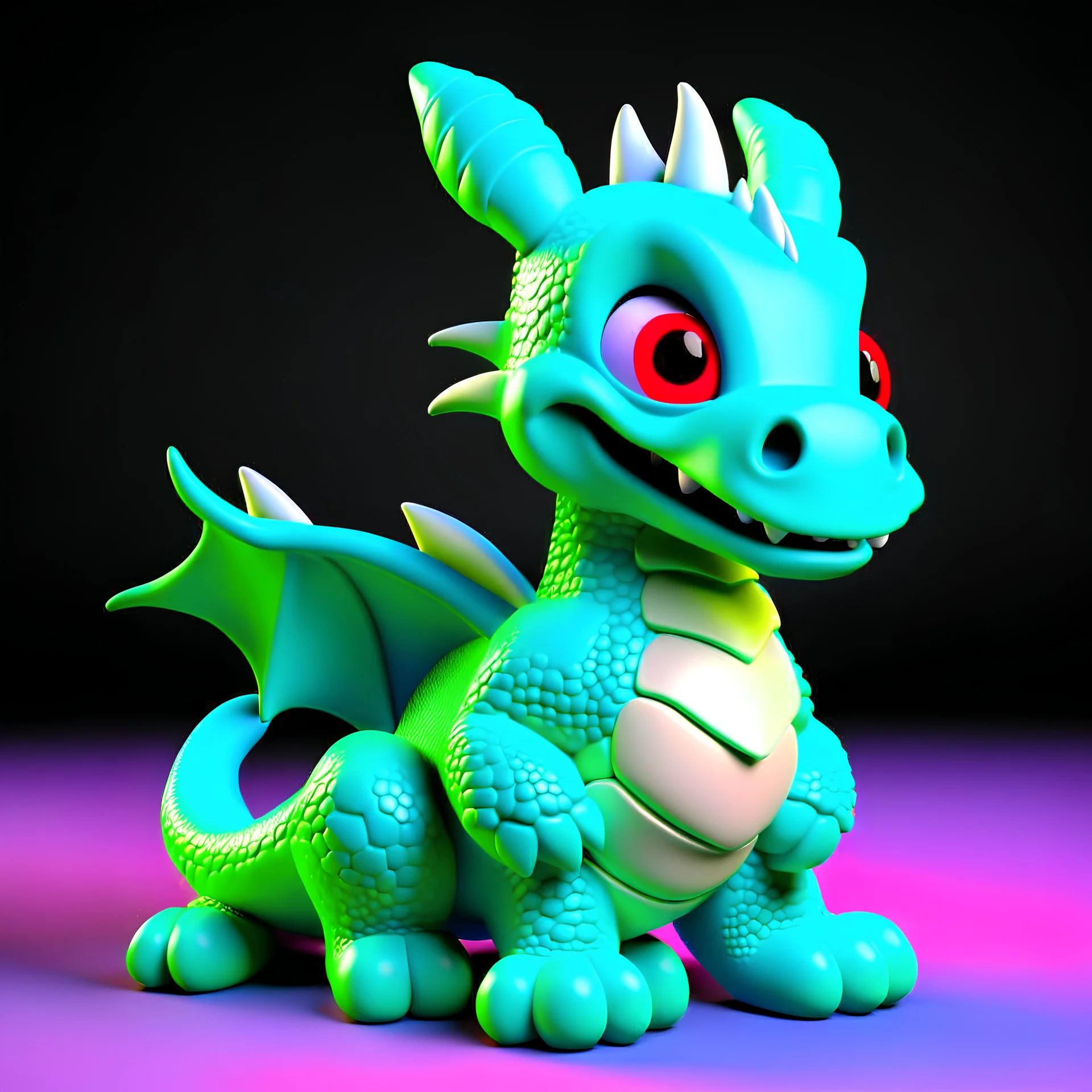 cute dragon 3D