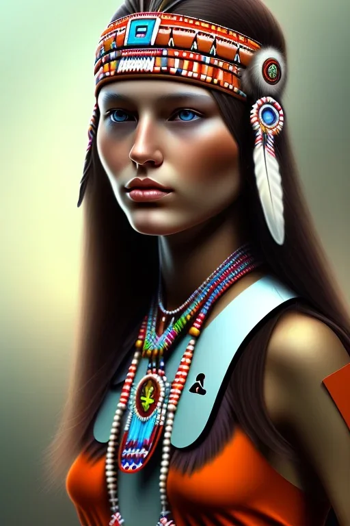 Native American girl