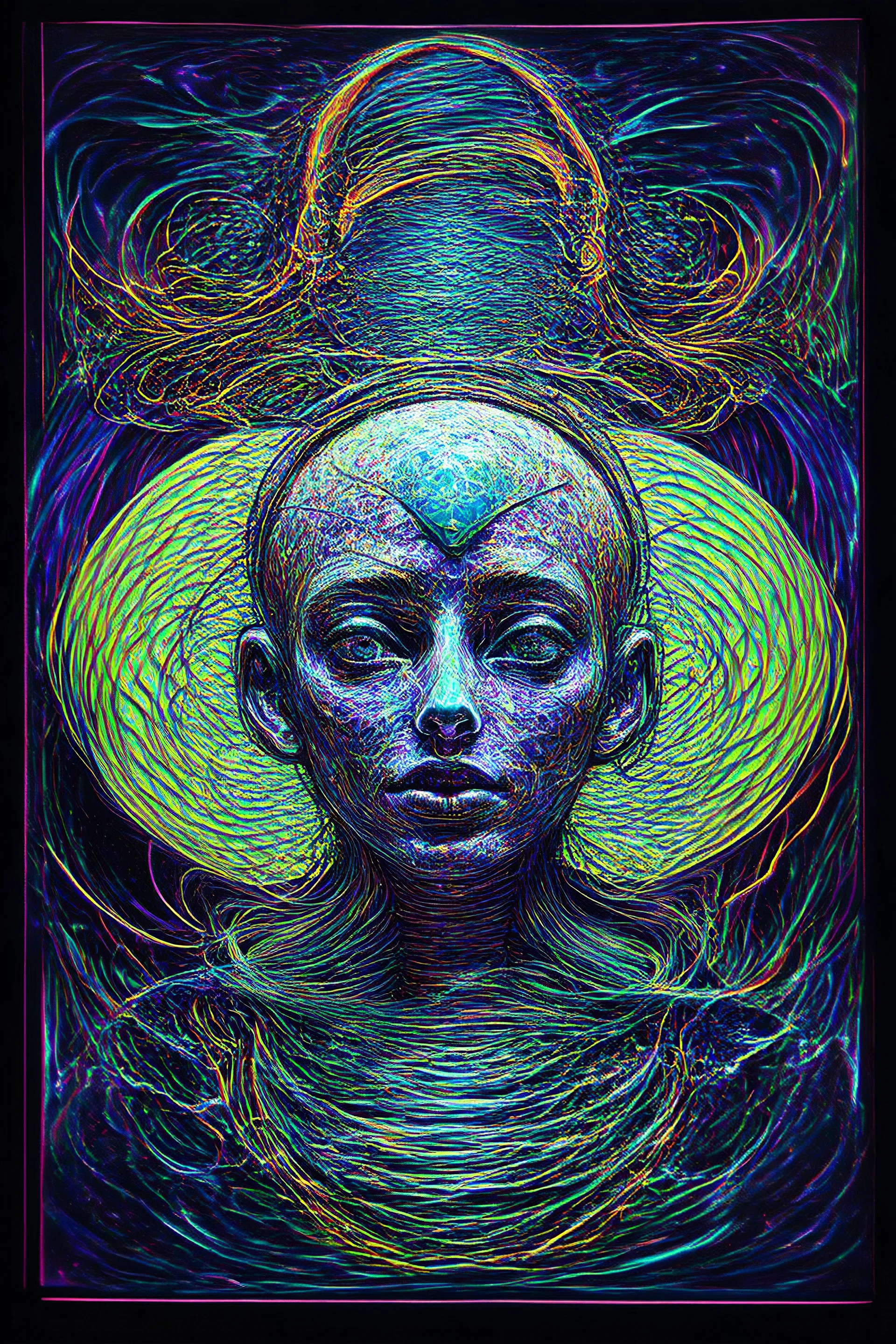 mental alchemy; neo-surrealistic optical art