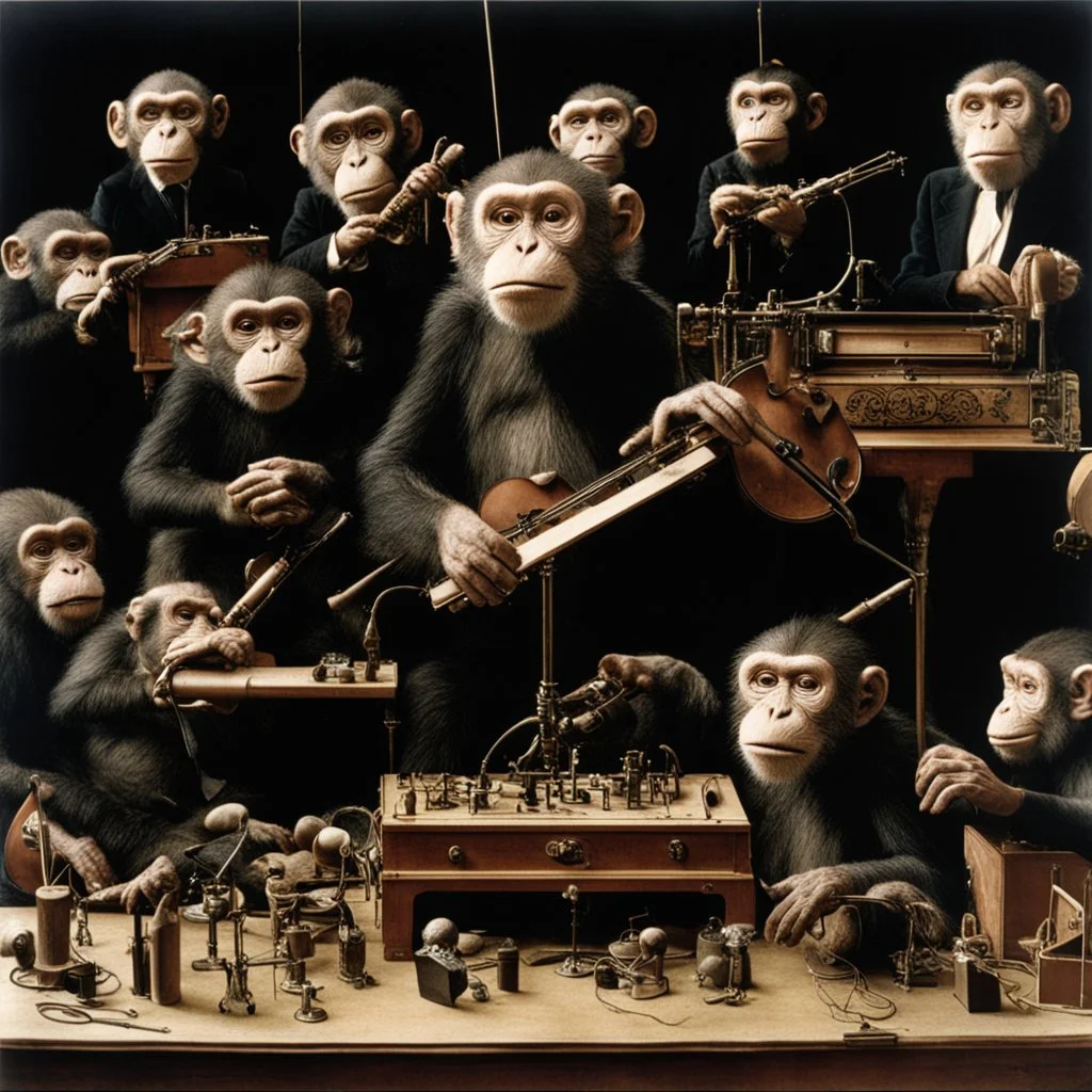 Jan Svankmajer Orquesta de monos (monkey's orchestra)