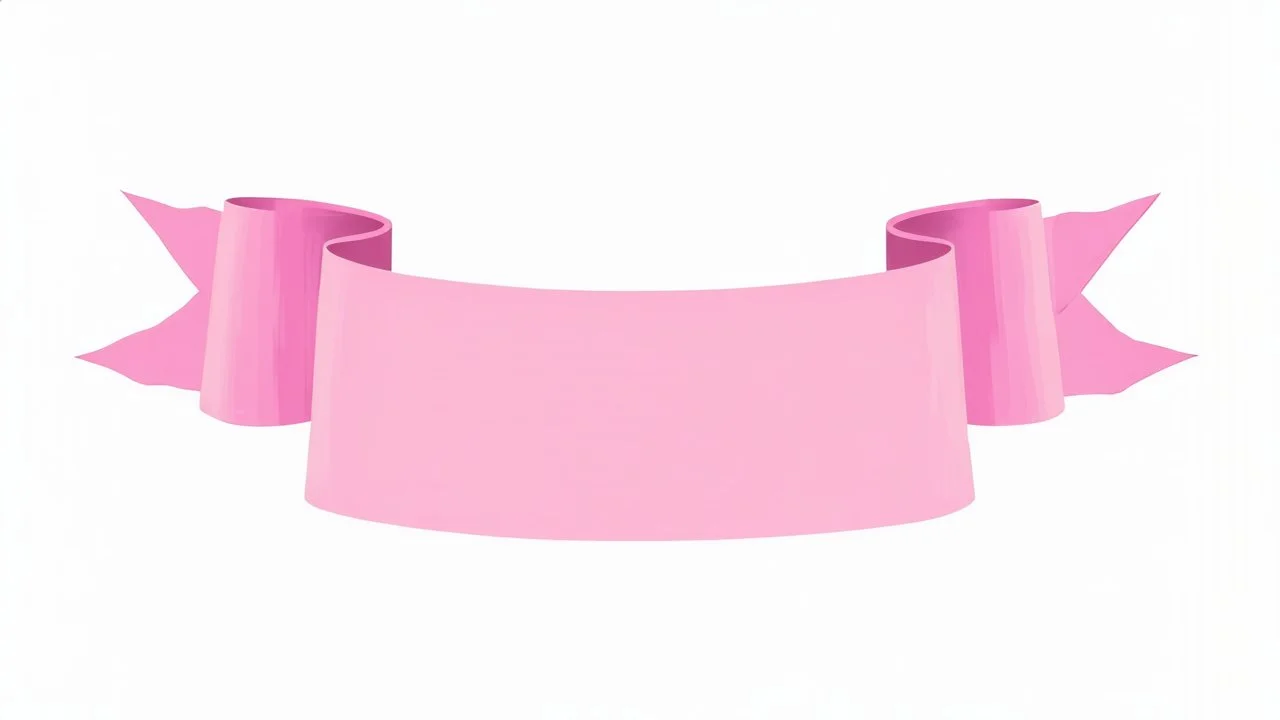 ribbon graphic element with added rough canvas texture