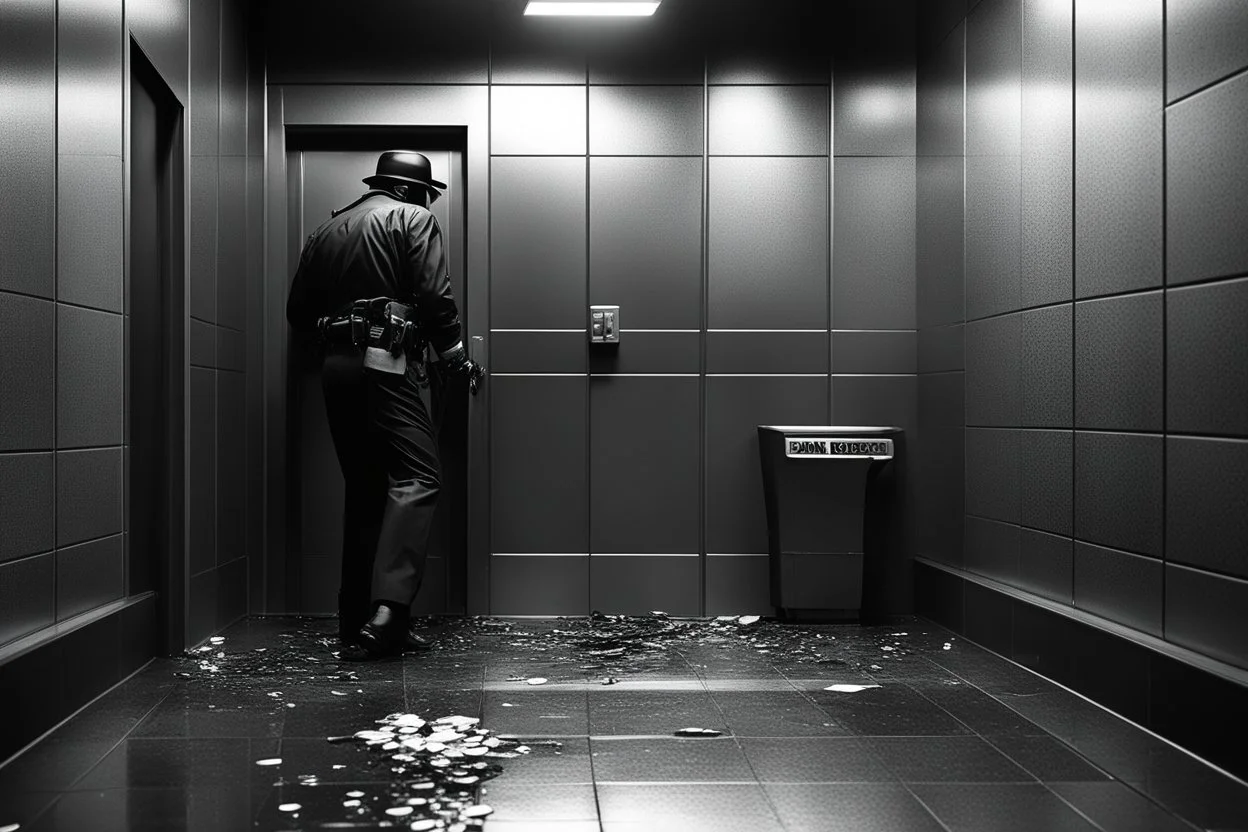a bank robbery is happening! You cowered in the corner of the dimly lit bank restroom, your heart pounding in your chest like a desperate plea for escape. The suffocating scent of fear mingled with the metallic tang of blood that stained the air. The world outside was swallowed by chaos, as the bank fell victim to the merciless grip of criminals. Just as despair threatened to consume you whole, a flicker of movement caught your eye: Wonder Woman, a figure cloaked in strength and resolve, appeare