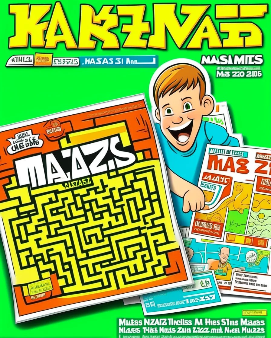 Get your kids' brains buzzing with our Maze Activity and Puzzles Book for Kids Ages 8-10-12! From easy mazes to tricky puzzles, this book is the perfect way to keep them entertained and challenged. Order now!