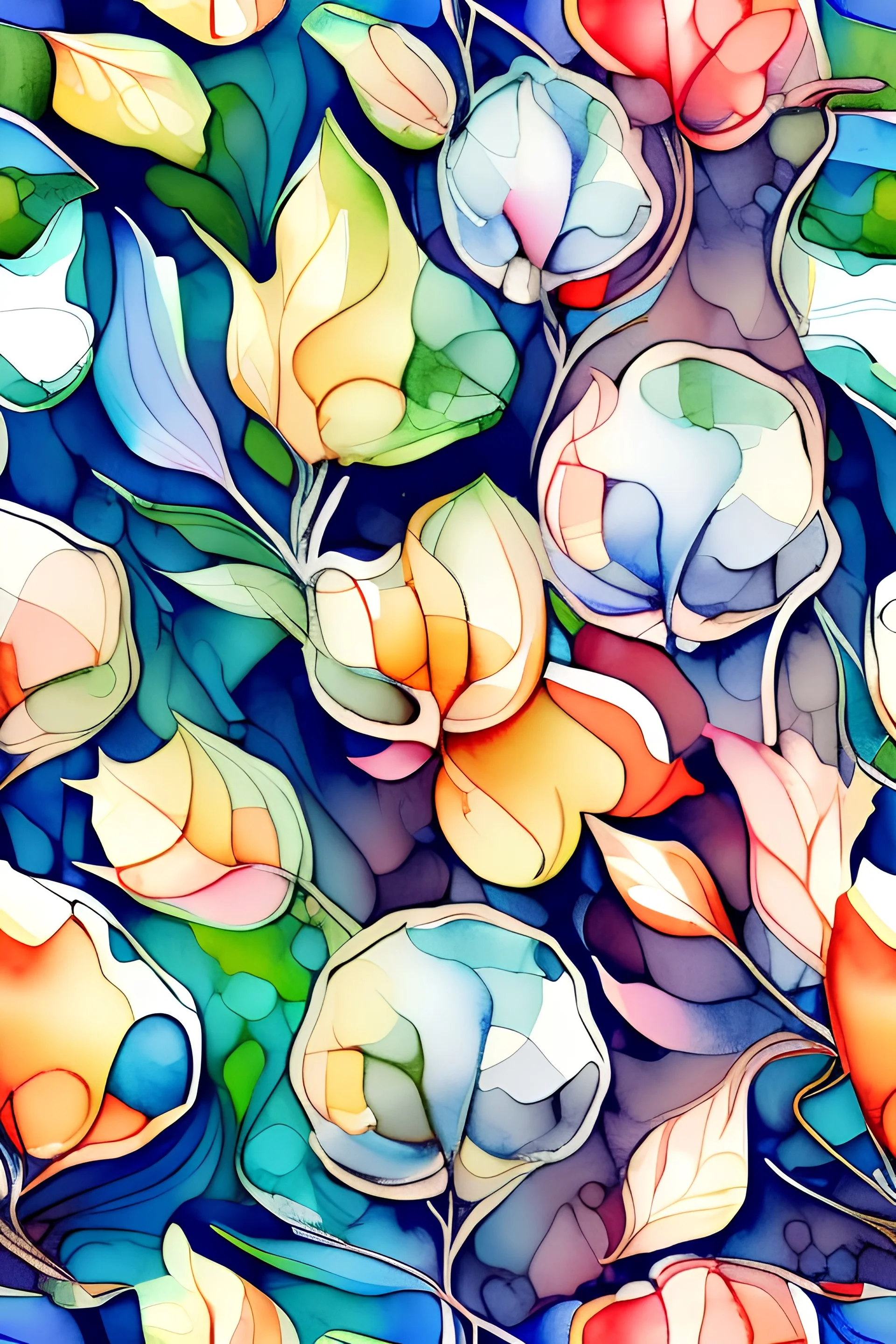 water color seamless pattern