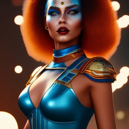 cosmic woman,highly detailed, hyper-detailed, beautifully color-coded, insane details, Ultra realistic mad max scene. clown man, color smoke fog, waist up view, Wes Anderson style, happy, highly detailed, concept art, unreal engine 5, god rays, ray tracing, RTX, lumen lighting, ultra detail, volumetric lighting, 3d, finely drawn, high definition, high resolution.