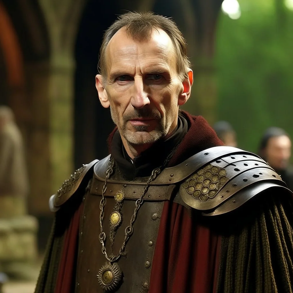 12th Doctor played by Christopher Eccleston if he was in the medieval age