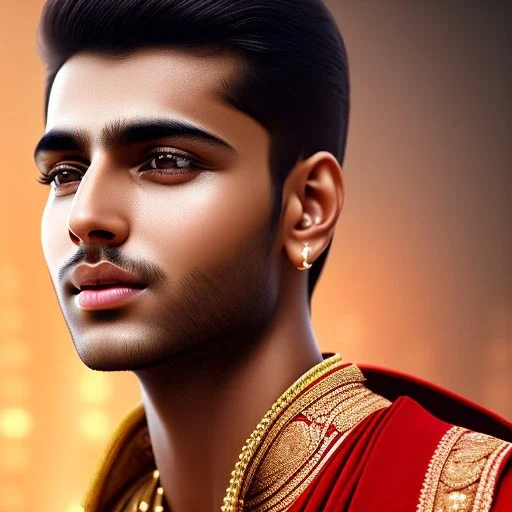 beautiful smooth realistic, indian male boy, 11 y/o boy, run on dark cosmos background, extremely sharp detail, finely tuned detail, ultra high definition, 8k, unreal engine 5, ultra sharp focus, smile teeth, happy