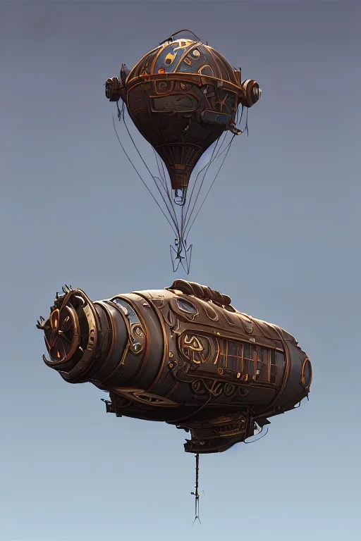 steampunk airship