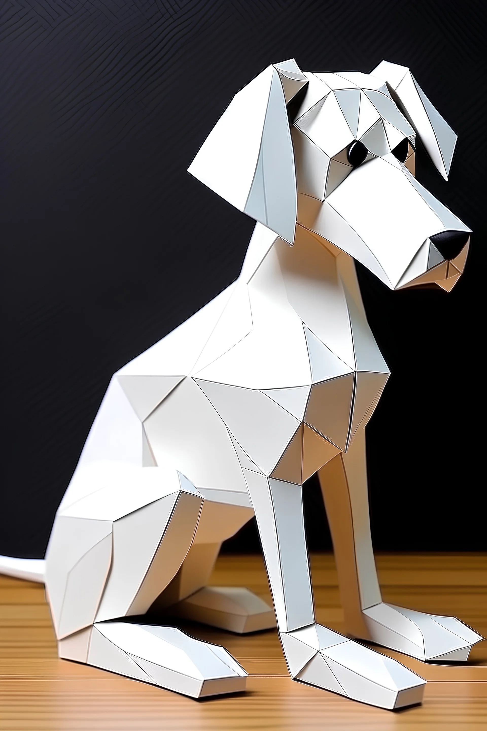 Make a paper dog